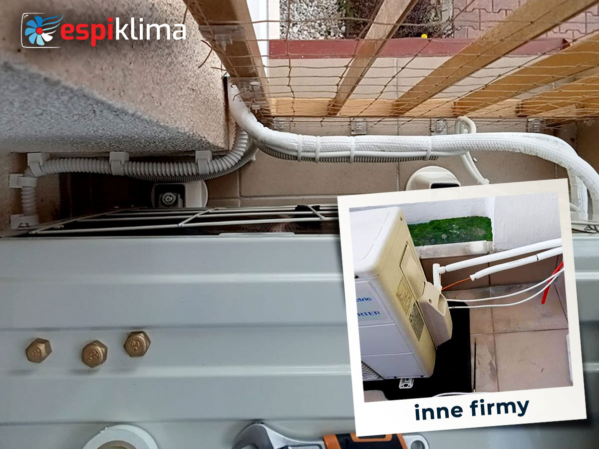 Espiklima - prawidłowo ułożona instalacja klimatyzacji
